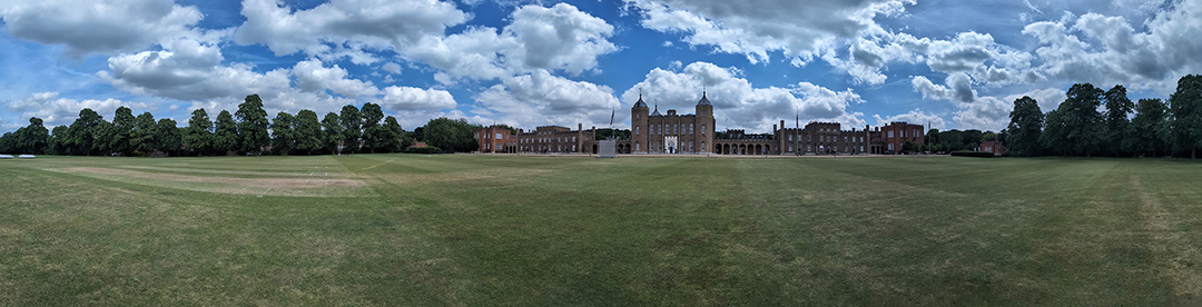 Panoramic view of The Academy Storage facility
